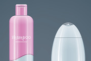 Shampoo bottles mock-up set, a Cups & Container Mockup by Vectorminator (Thumbnail 2 of 2)
