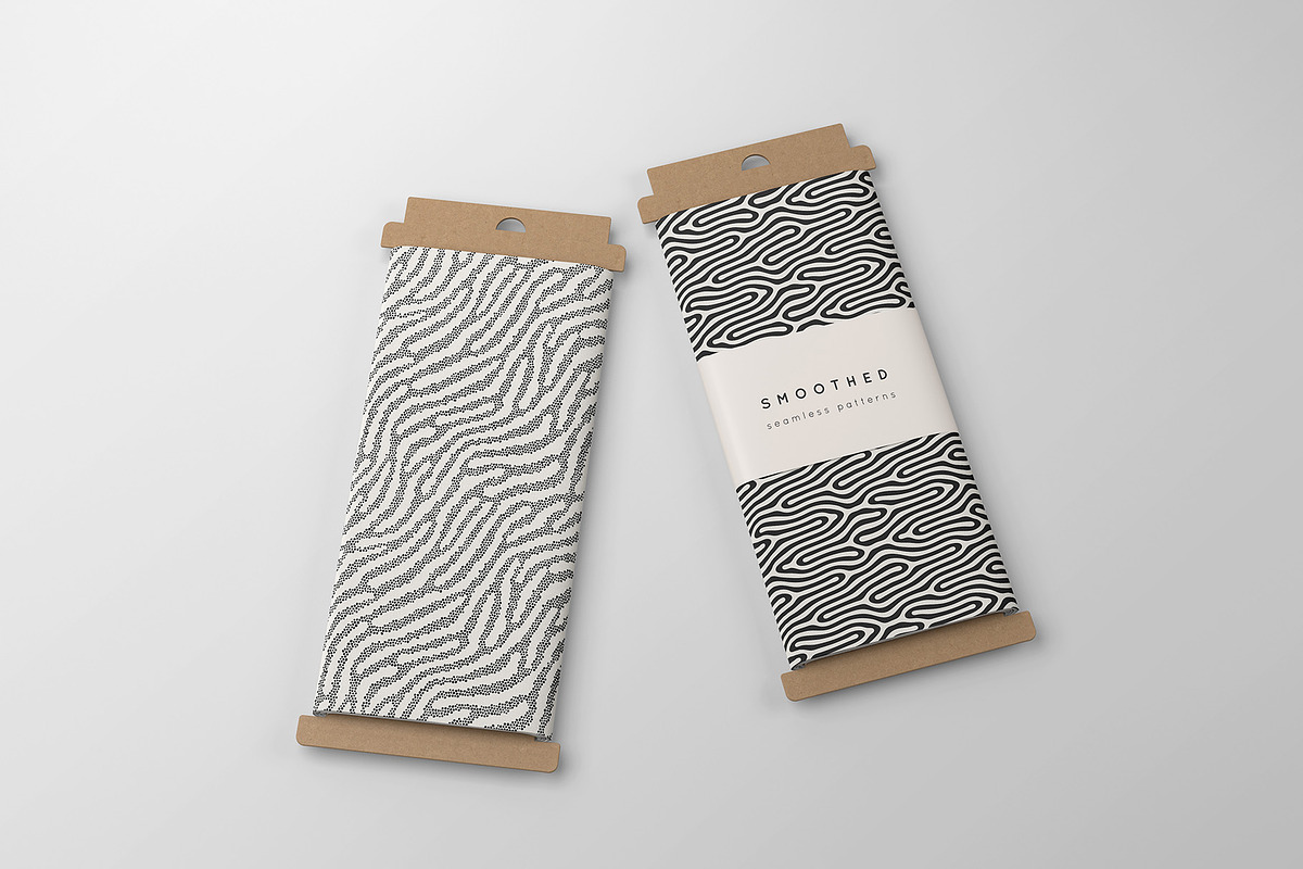 Smoothed Seamless Patterns Set, a Pattern Graphic by Curly_Pat (Photo 8 of 8)