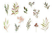 All About Leaves 2 - Watercolor, an Illustration by MariePierLaf (Thumbnail 3 of 7)