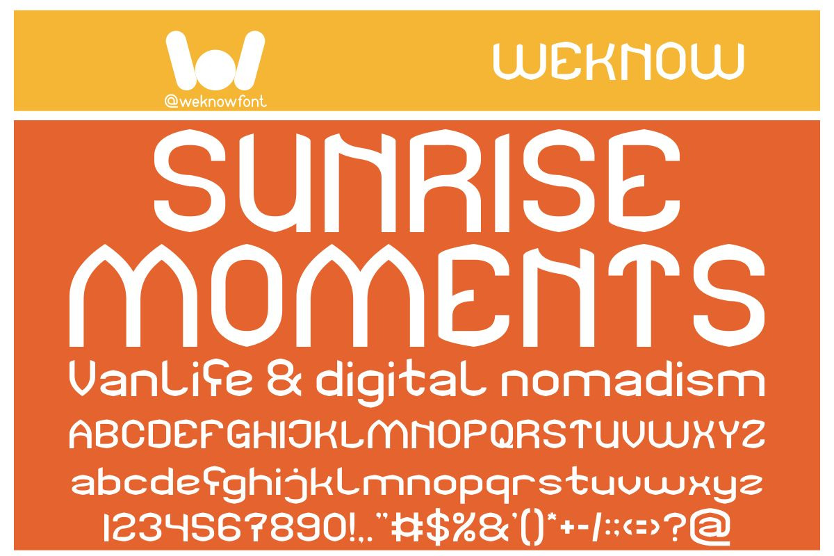 Adventurer font, a Font by weknow (Photo 3 of 8)
