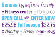 Genesa, a Sans Serif Font by Typogama (Thumbnail 3 of 12)