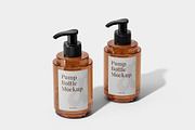 Cosmetic Pump Bottle Mockup, a Packaging Mockup by Akebareee (Thumbnail 1 of 3)