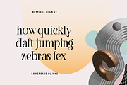Rettisha Display, a Serif Font by Stripes Studio (Thumbnail 7 of 12)