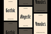 CS Hustle – Blackletter Font, a Blackletter Font by Craft Supply Co. (Thumbnail 2 of 8)