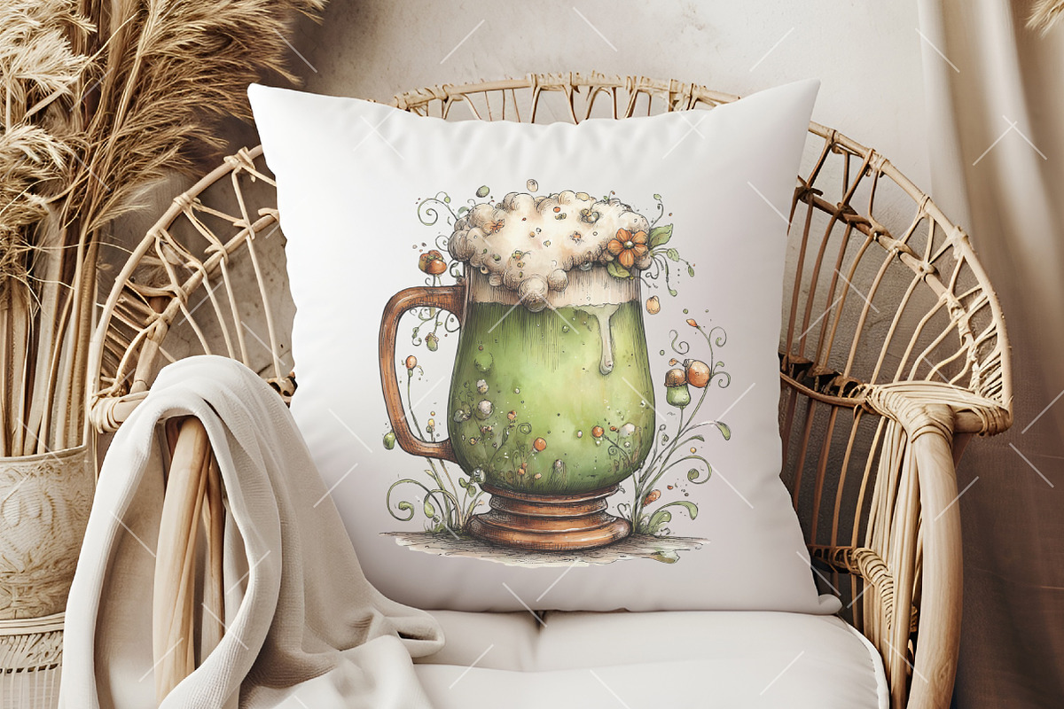 Whimsical St. Patrick's Day Clipart, an Illustration by OK Design (Photo 6 of 6)