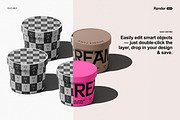 Ice Cream Cup Mockup Set, a Packaging Mockup by Renderteam (Thumbnail 3 of 16)