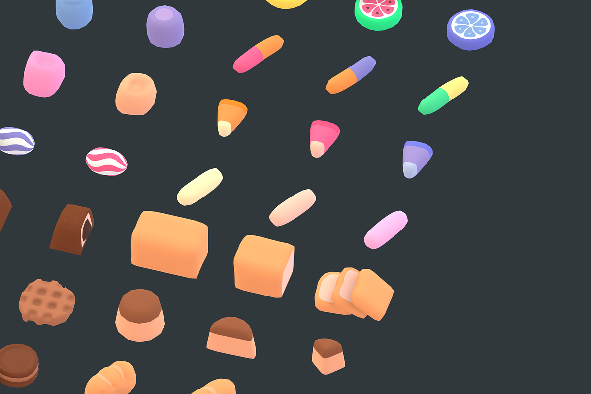 Candy Land - Animation Asset, an Environmental 3D Model by Polydactyl (Photo 13 of 36)