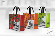 Short Handle Eco Shopping Bag Mockup, a Packaging Mockup by INCDesign (Thumbnail 10 of 14)