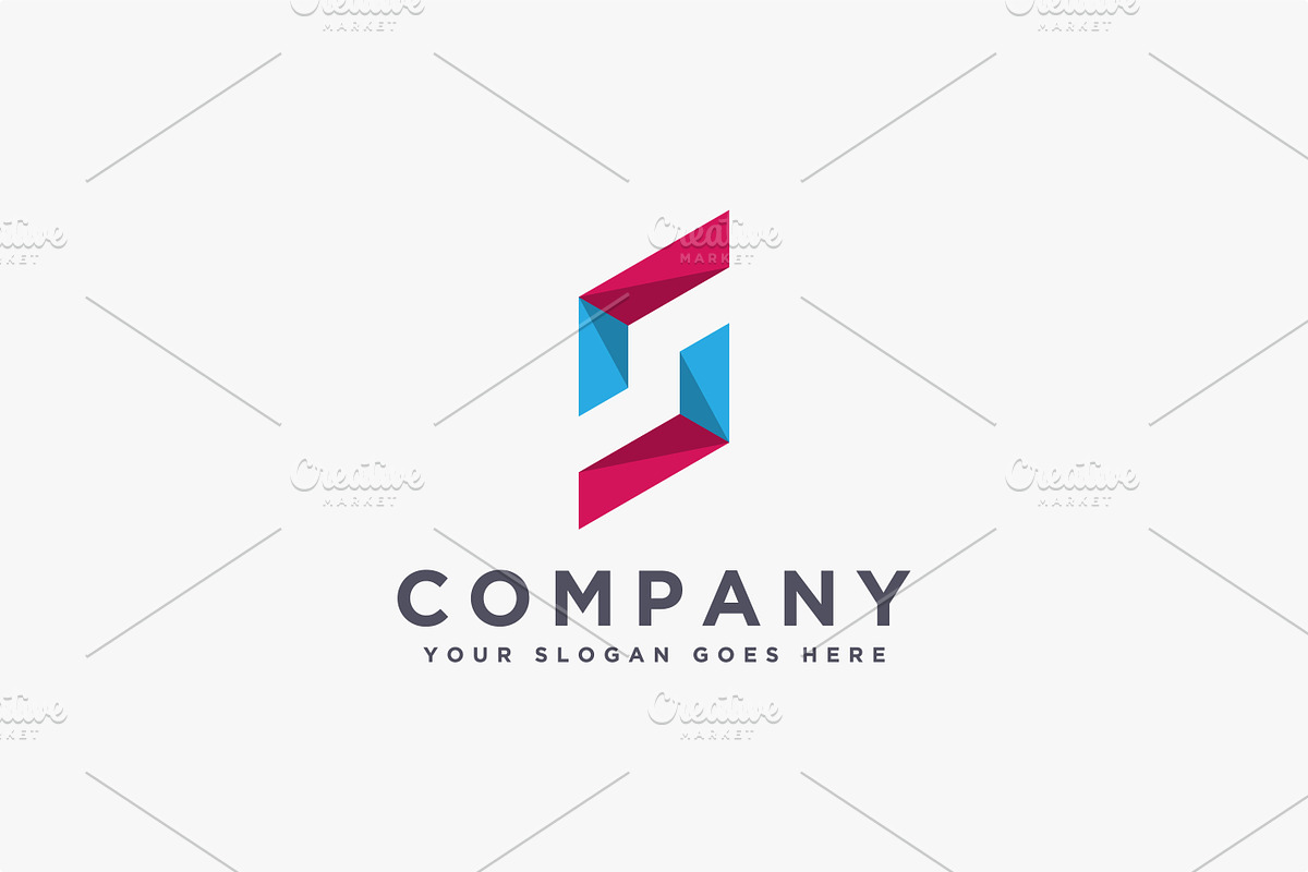 Abstract letter S logo icon, a Branding & Logo Template by DOMHOUZE