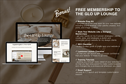 Therapy Squarespace Website Template, a Squarespace Template by Glo Design Studio (Thumbnail 8 of 9)