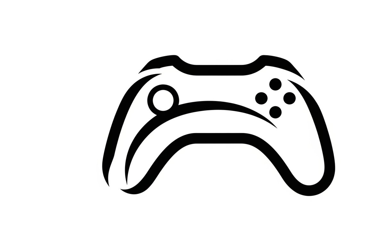set of gaming controller silhouettes, an Illustration by Amazin_art (Photo 33 of 41)