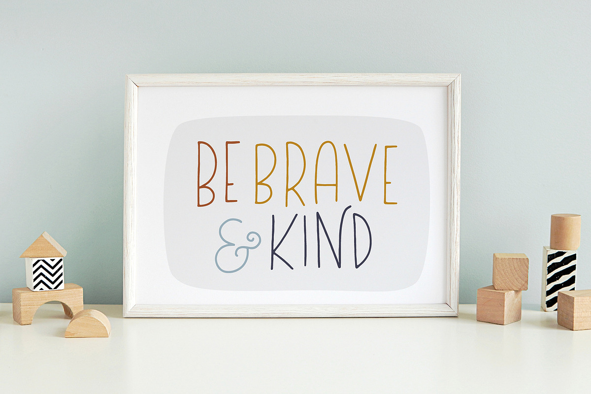 Playful Bundle | 4 Hand drawn Fonts, a Handwritten Font by Point and Poem (Photo 11 of 13)