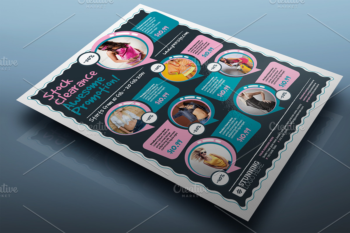 Multipurpose Product Promotion Flyer, a Flyer Template by KitCreativeStudio2 (Photo 5 of 5)