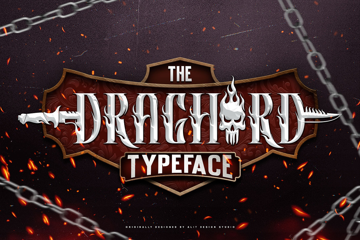 Draghord Typeface, a Serif Font by alit design (Photo 1 of 20)