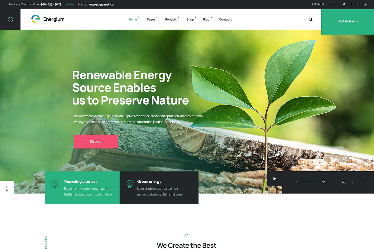 Alternative & Renew Energy WP Theme