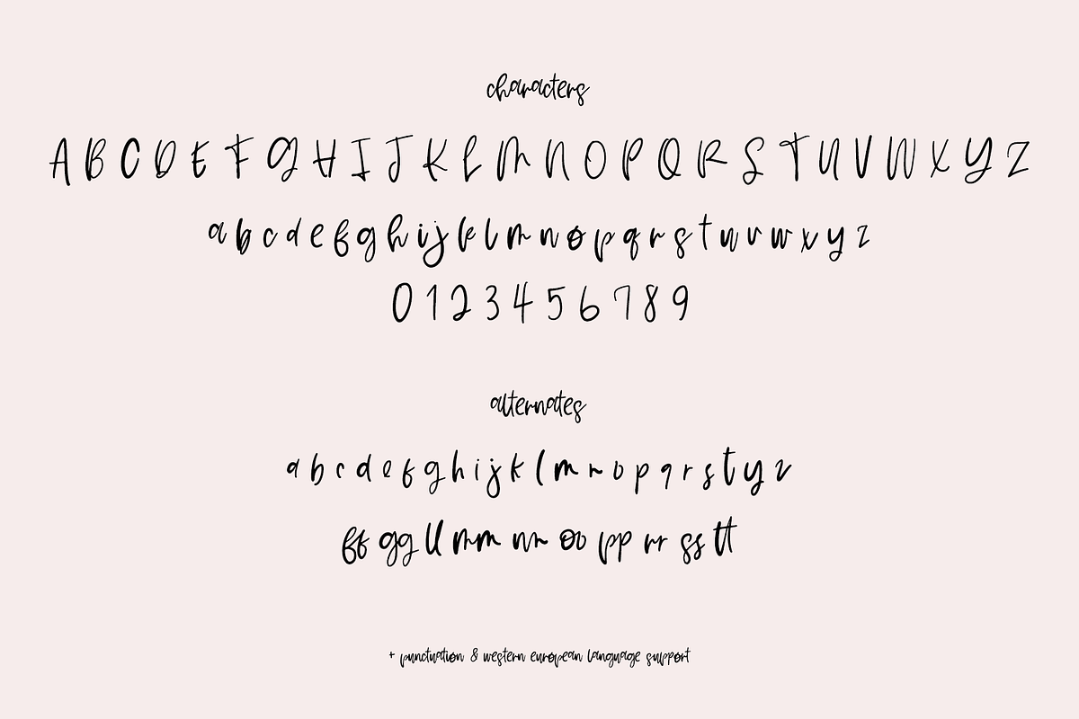 June Blossoms Script, a Handwritten Font by Beck McCormick (Photo 10 of 10)