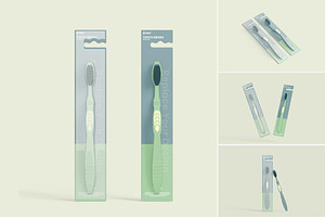 Toothbrush Mockup