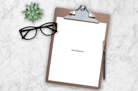 Clipboard mock up set