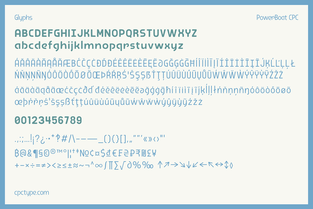 PowerBoat CPC, a Sans Serif Font by Christopher P. Cacho (Photo 3 of 4)