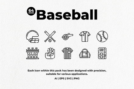 Baseball Icon Pack