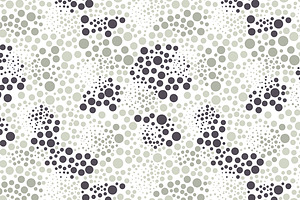 Blots. Seamless Patterns Set