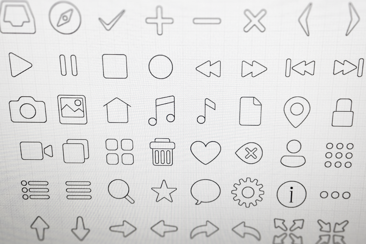 60 Stroke icons, an Icon by Sayid (Photo 3 of 3)