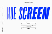 TT Bluescreens, a Sans Serif Font by TypeType (Thumbnail 14 of 15)