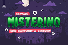 Misterino | Halloween Font