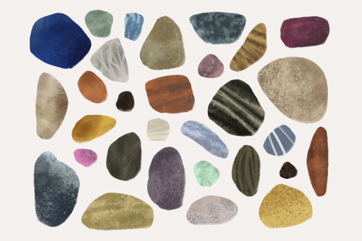 30 Watercolor Stone Illustrations, a Decorative Illustration by Roooar Studio (Photo 3 of 8)