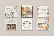 CANVA | Vintage Social Media Pack, a Social Media Template by 9inchideas (Thumbnail 5 of 10)