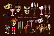 Curtain Call — Opera Collage Kit, an Object Graphic by Anzhelika (Thumbnail 4 of 10)