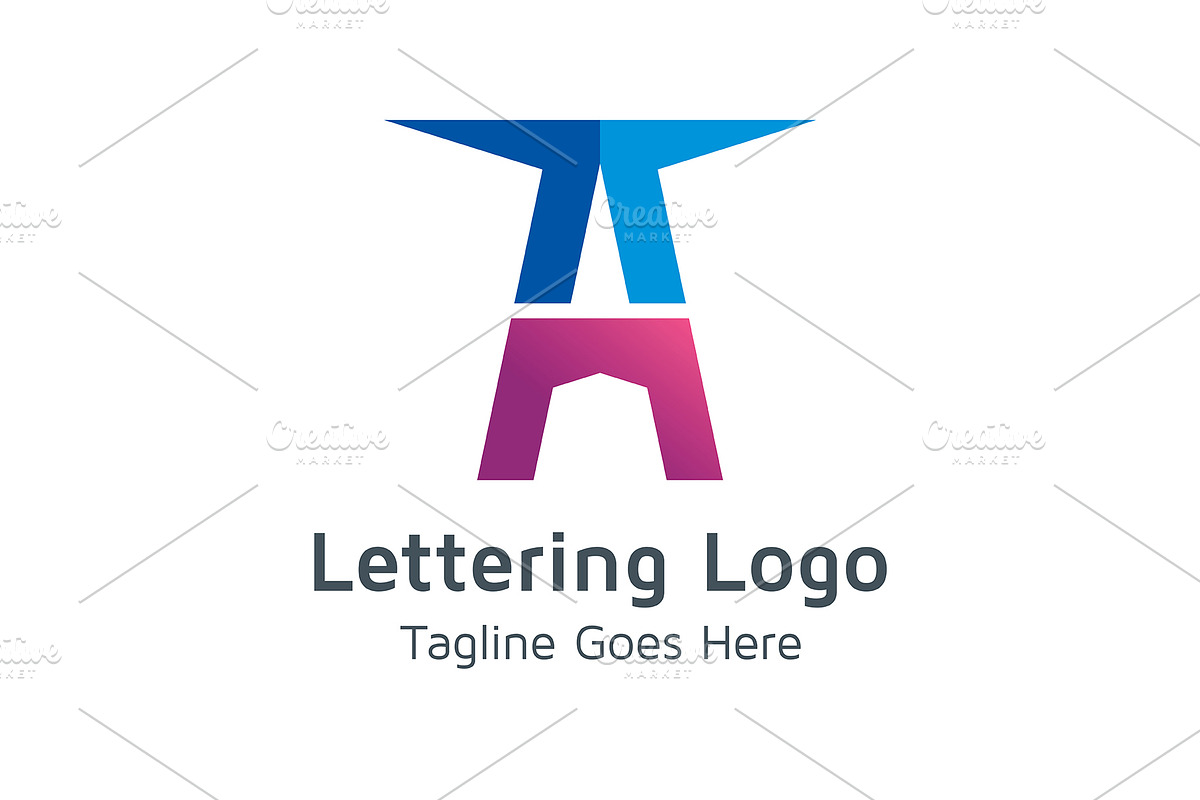 20 Logo Lettering A Template Bundle, a Branding & Logo Template by Acongraphic (Photo 19 of 21)