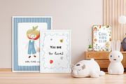 Fruit friends, watercolor collection, an Illustration by AfonshinaArt (Thumbnail 3 of 16)