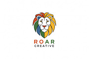 olorful Lion Logo, a Branding & Logo Template by Logocreative (Thumbnail 1 of 2)
