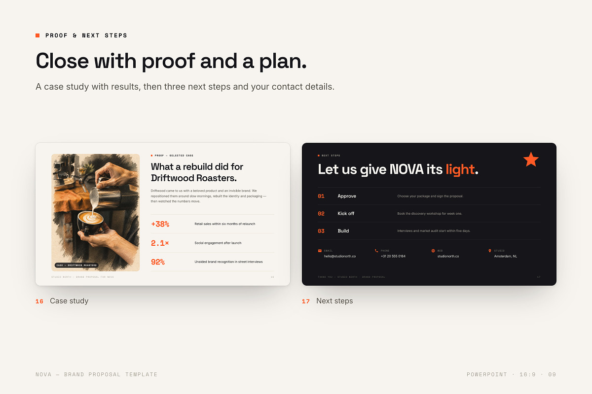 NOVA Proposal PowerPoint Template, a Presentation Template by Deck Atelier (Photo 9 of 13)