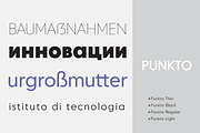 Punkto, a Sans Serif Font by Ahmet Altun (Thumbnail 7 of 7)