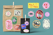 Vibe Check Sticker Pack, an Object Graphic by Alina Sh (Thumbnail 5 of 11)