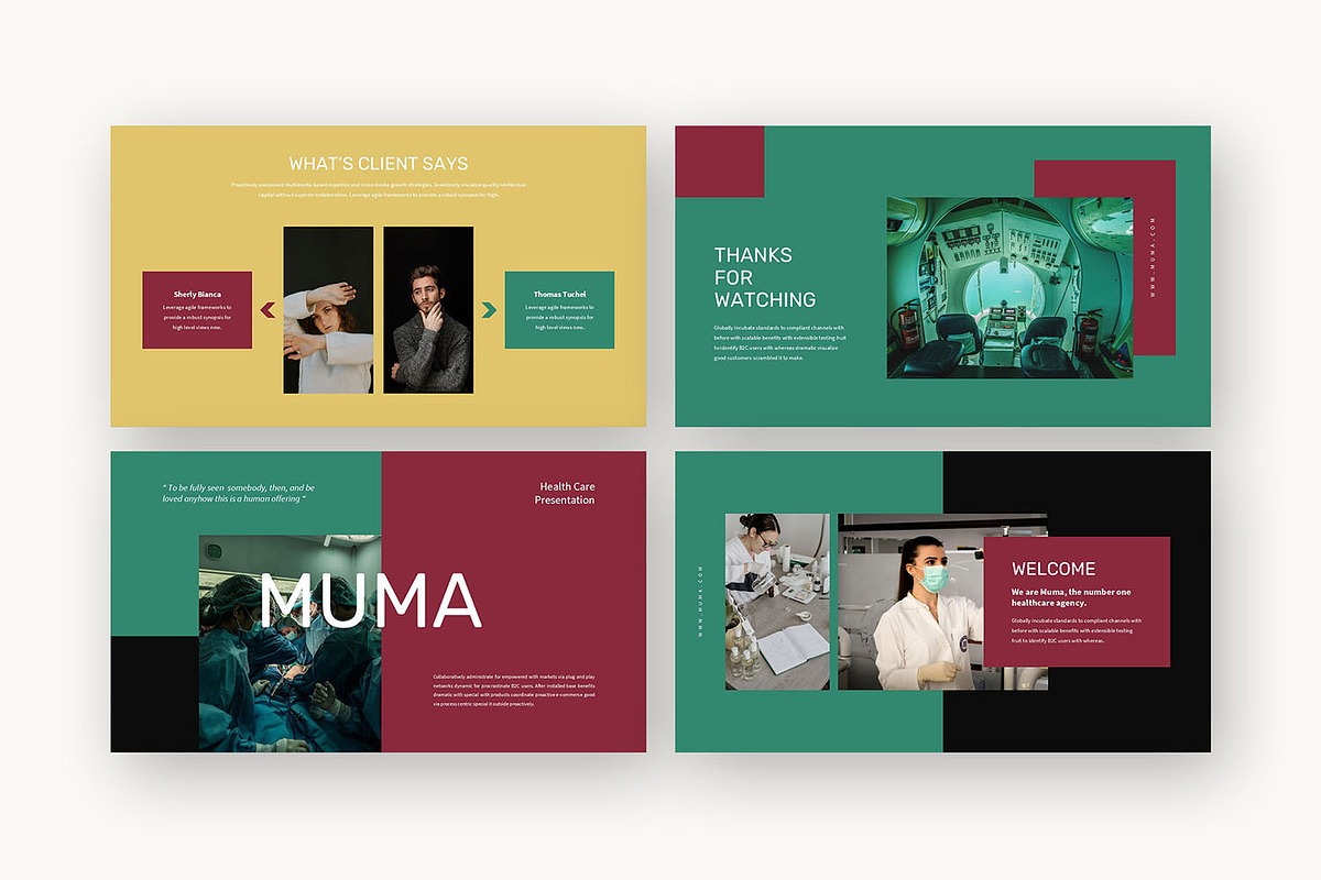 Muma : Health Business Keynote, a Presentation Template by Punkl Camp (Photo 9 of 16)
