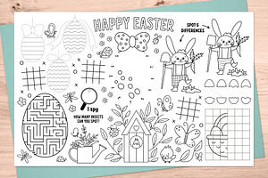 Easter Activity Mats Collection