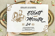 Verdons Wild - Vintage Brush Script, a Script Font by Bale Type (Thumbnail 6 of 10)