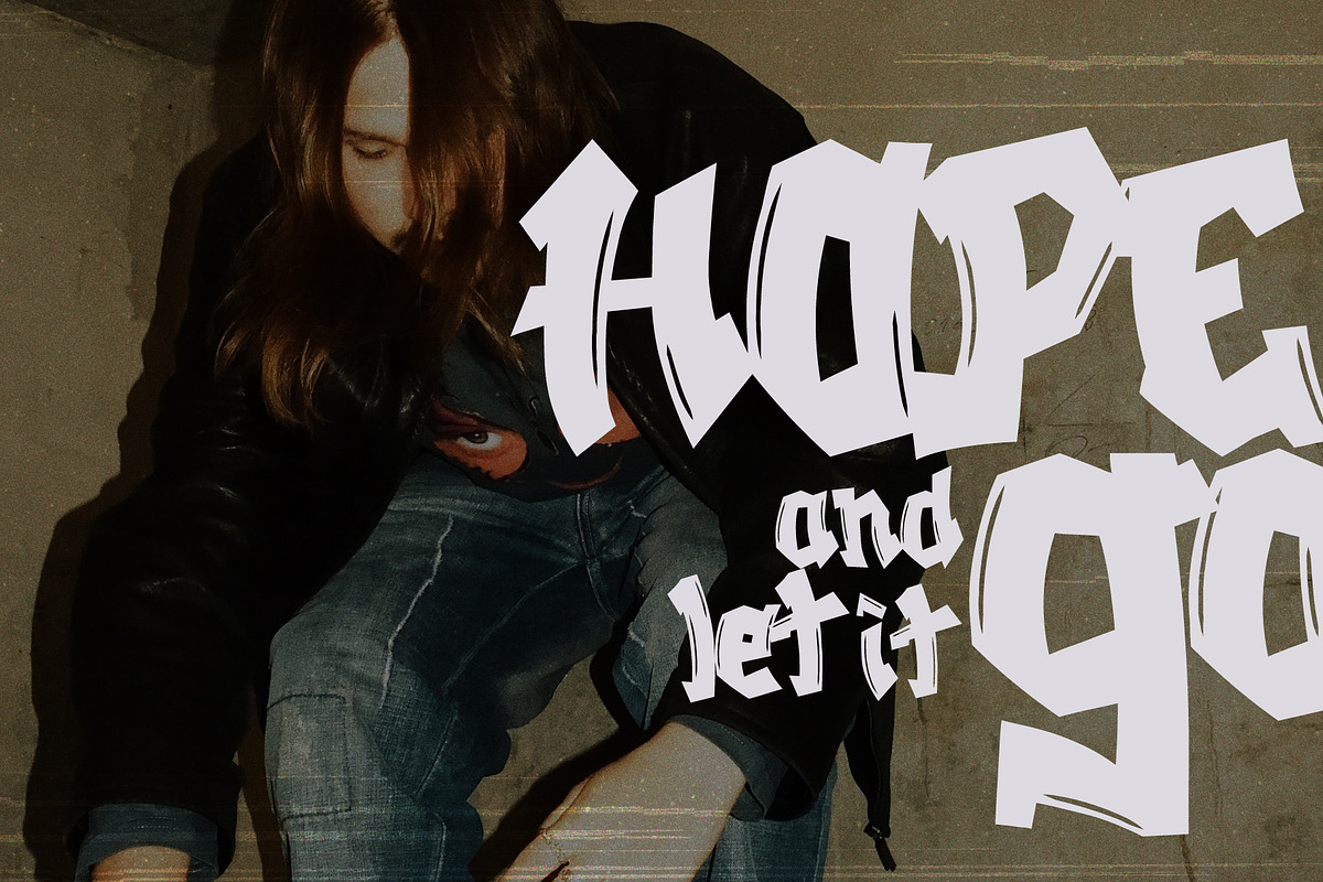 Heaven Spot - Rad Graffiti Display, a Script Font by HipFonts (Photo 5 of 8)