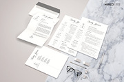 Cover Letter Template + Resume, CV, a Resume Template by HIRED Design Studio (Thumbnail 6 of 11)