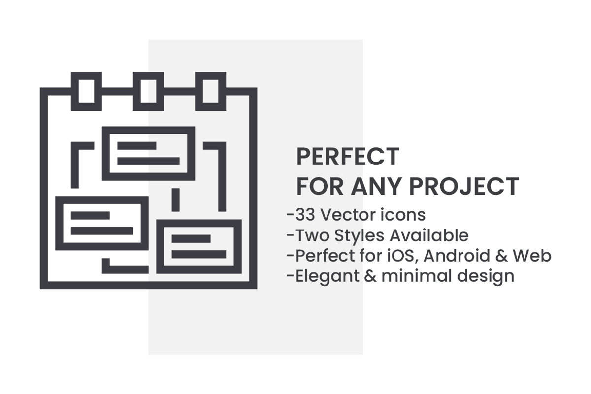 Remote Work & Productivity Icons, an Outline Icon by erifqizeicon (Photo 2 of 3)