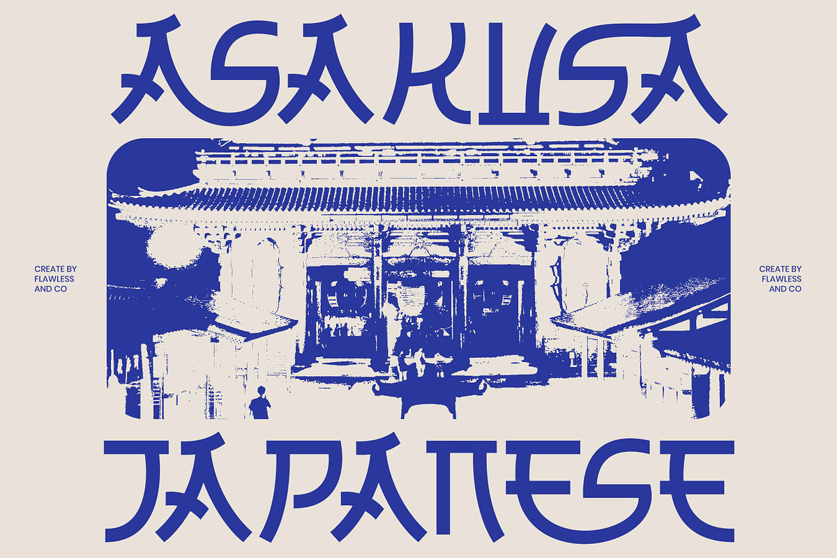 Chimero - Japanese Style Font, a Font by Flawless And Co (Photo 6 of 10)