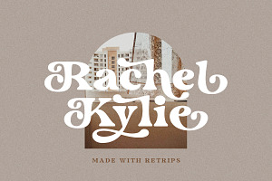 Retrips - Bold Serif Font