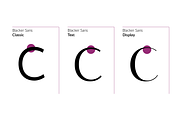 Blacker Sans - 60 + 3 variable fonts, a Sans Serif Font by Zetafonts (Thumbnail 5 of 15)