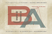 Widebrush, a Sans Serif Font by ArtisanType (Thumbnail 2 of 7)