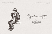 People Sketch Vector Bundle, an Education Illustration by TheMountBirdStudio (Thumbnail 3 of 9)