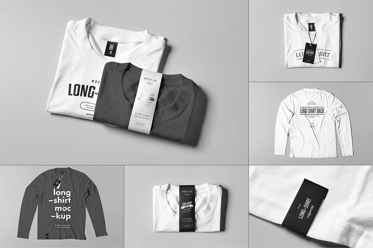 Long Shirt Mock-up, a Shirt Mockup by zippypixelstudio (Photo 1 of 10)