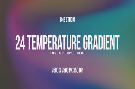24 Temperature Gradient Tosca Purple